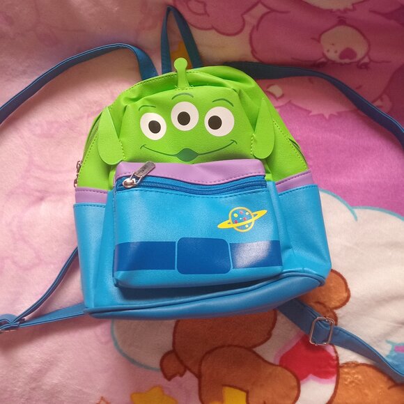 Disney Pixar Toy Story Alien Mini Backpack - Picture 1 of 5